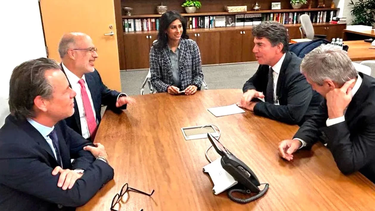 Representantes del FMI en Argentina.&nbsp;