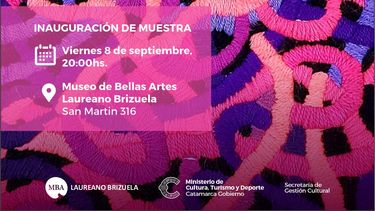 Carolina Paradela inaugura la muestra textil Amuletos