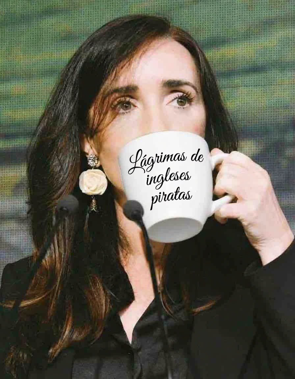 Imagen. Provocativa de la vicepresidenta.