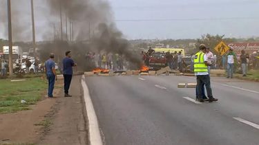 Protestas en Brasil por el resultado electoral.&nbsp;