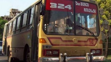 Balearon a chofer de colectivo y hubo paro en varias líneas
