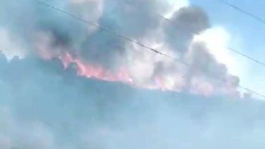 lograron sofocar un incendio forestal de gran magnitud en el oeste provincial