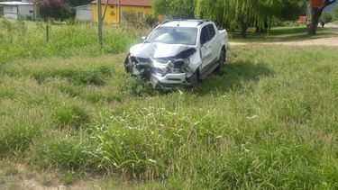 Accidente en la ruta 1: un motociclista en grave estado