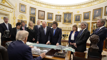 javier milei, tras el encuentro con trump: si la argentina vuelve al populismo, estados unidos dejara de apoyarnos