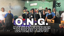 Esfuerzo Propio, el comedor que asiste a 100 familias en la Capital