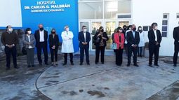 Inauguraron el Hospital Respiratorio Monovalente Carlos Malbrán