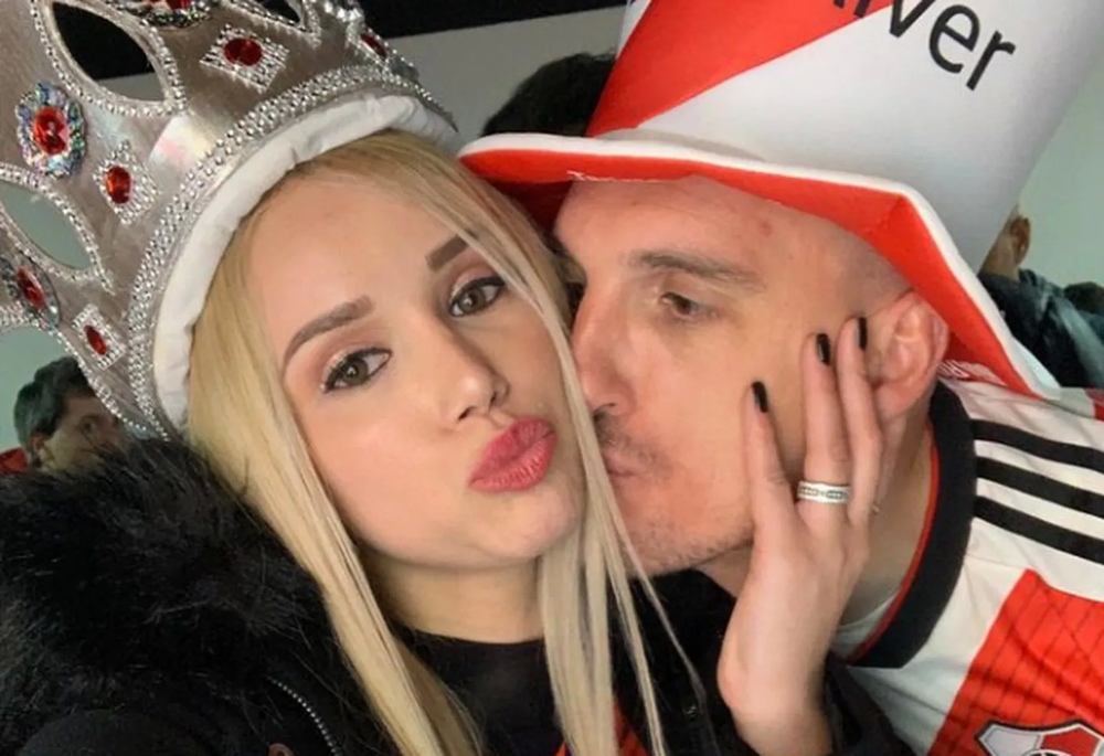 Amor. Daniela Rendón defendió a Franco Armani de las críticas.&nbsp;