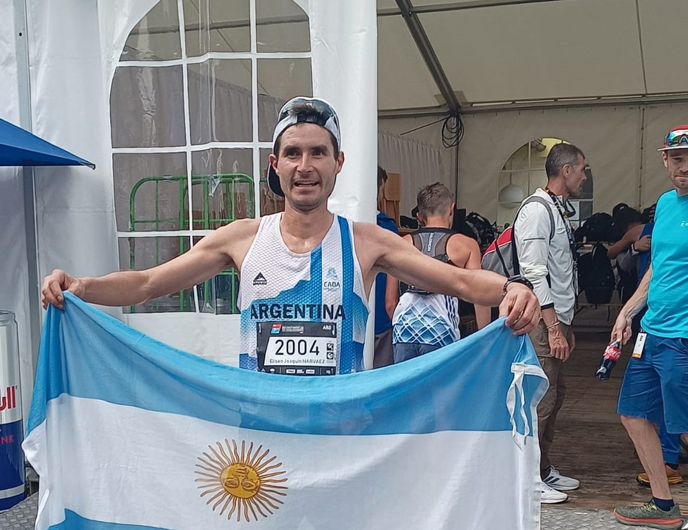 Joaquin Narváez se metió en el top 20 del Mundial de Trail