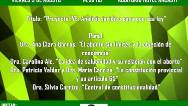Conversatorio sobre el análisis jurídico IVE