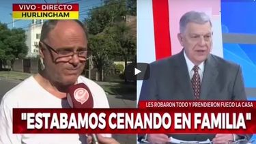 Nochebuena: incendiaron su casa y le robaron $300 mil