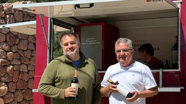 Jalil visitó un emprendimiento vitivinícola