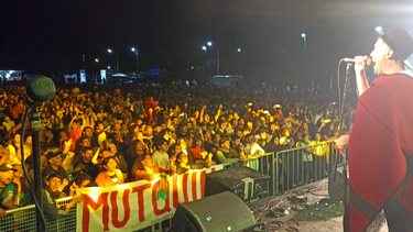 Gran concurrencia en el festival de la Nuez en Mutquín