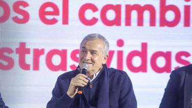De visita. Gerardo Morales está en Catamarca para acompañar a sus precandidatos.