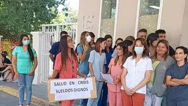 Reclamo de pediatras.&nbsp;