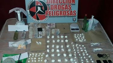 Secuestraron un kilo y medio de cocaína