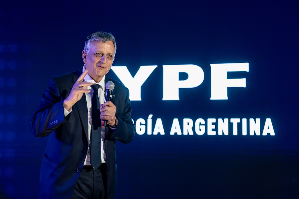 El presidente y CEO de YPF, Horacio Marín.