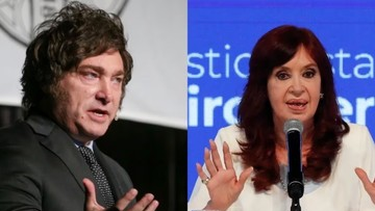 javier milei cruzo otra vez a cristina kirchner