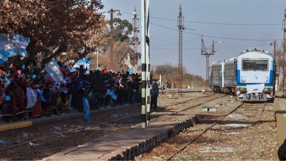 Rl tren volvió a San Luis