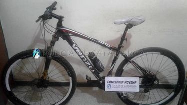 Aprehendieron a un hombre y recuperaron una bicicleta robada
