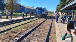 Se reactiva el tren en el ramal Cañada de Gómez-Rosario.