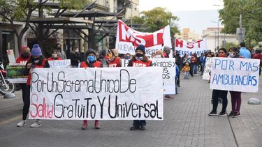 El MST reclama por los trabajadores de salud
