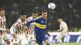 boca empato con instituto y se lesiono paredes