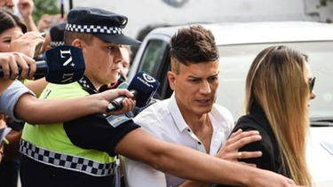 detuvieron a los cuatro jugadores de velez acusados de abuso sexual