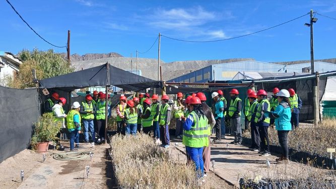Alumnos visitaron el yacimiento Bajo La Alumbrera