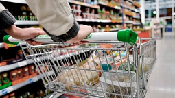 Se registró una caída récord del consumo en supermercados en agosto