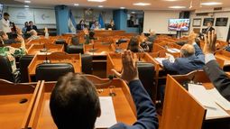 Se realizó la primera sesión extraordinaria del Senado