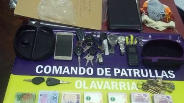 Dejame ir y te llevás parte de la guita que tengo en la mochila