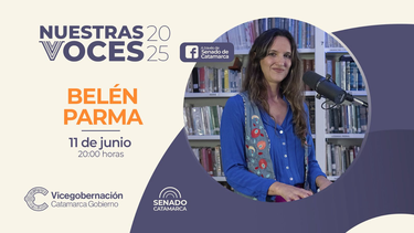 Belén Parma pone su voz al segundo episodio de la nueva temporada de Nuestras Voces