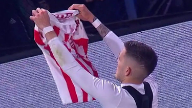 tras el festejo ante boca, troyansky recibio tres fechas de suspension