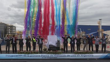Jalil celebró la nueva planta de hidróxido de litio de POSCO