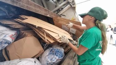 Beneficios. Se prevé recuperar toneladas de papel usado en campaña para reciclar en el Punto Giro.