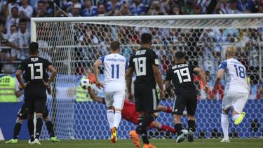 el minuto a minuto del partido entre argentina e islandia