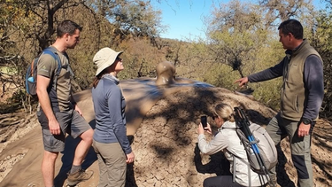 andalgala promociona un atractivo turistico poco conocido: volcan de barro en el potrero