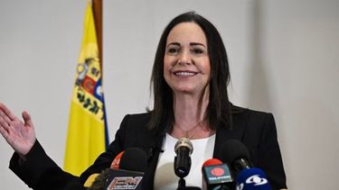 María Corina, dirigente opositora de Venezuela.&nbsp;
