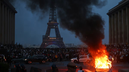 Graves incidentes en París durante la final de la Champions entre PSG y Arsenal