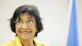 navi pillay gano el nobel de la paz e ironizo sobre donald trump: quizas comparta el premio con el