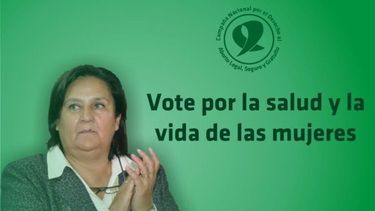 Presión sobre Inés Blas para que vote a favor del aborto legal
