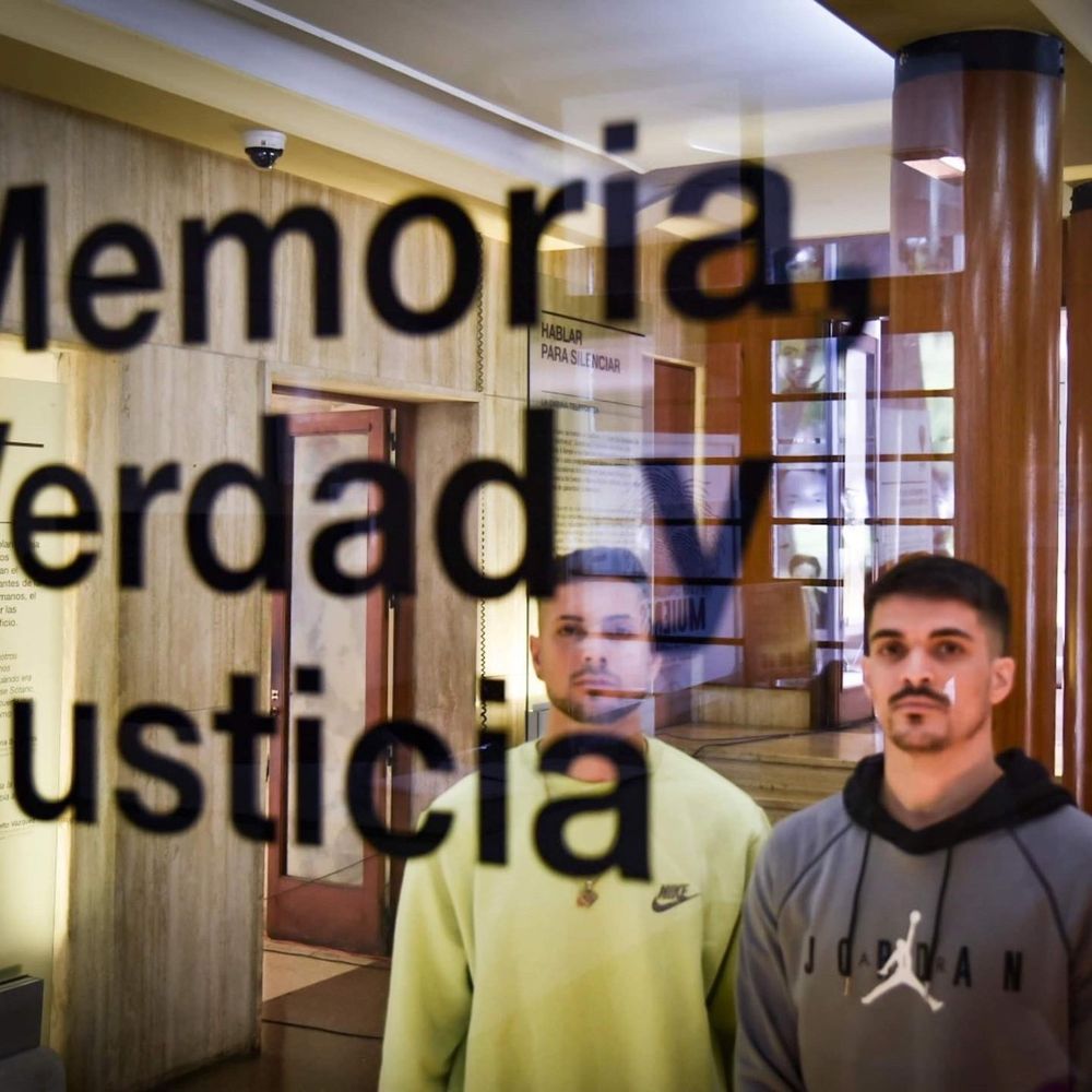 Los Pérez DiSalvo en su stream por el Día de la Memoria.
