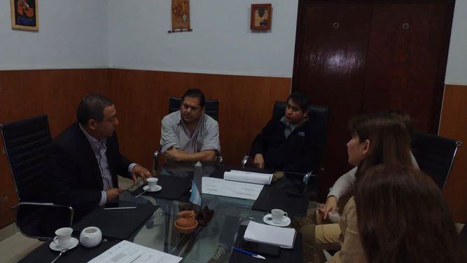 Esta mañana se coordinaron las tareas entre Medio Ambiente y Vialidad Nacional