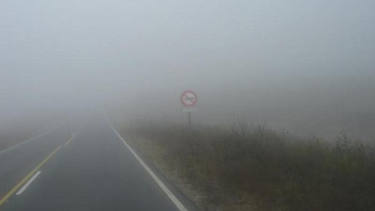 estado de rutas: advierten por niebla en la cuesta el portezuelo y permanece cortada la ruta provincial n° 2