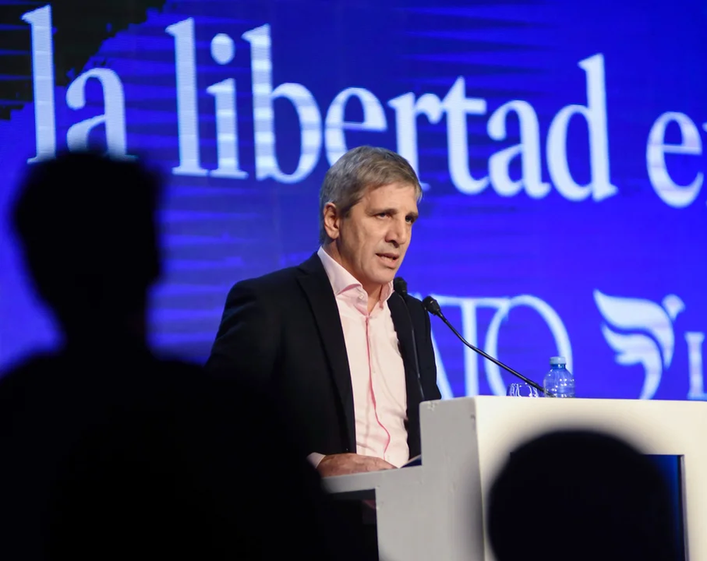 Luis Caputo en la Fundación Libertad y Progreso