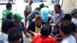 Olla popular y más protestas en Recreo