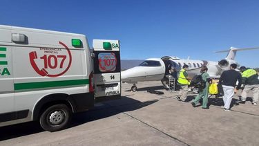 la provincia realizo nuevos vuelos sanitarios