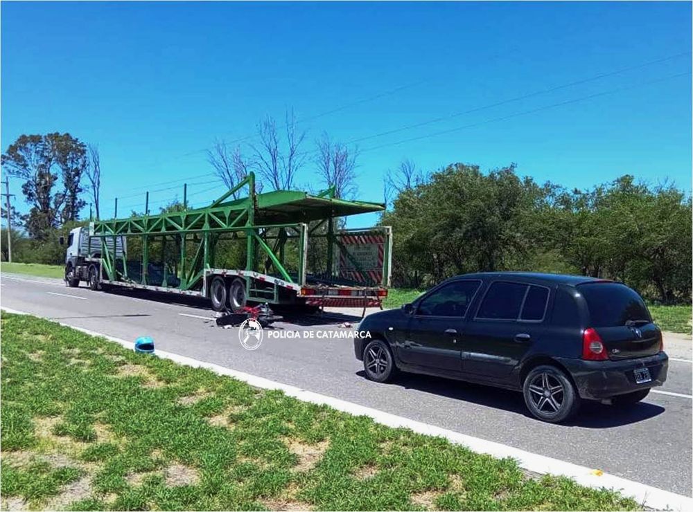 Violento accidente de tránsito en Valle Viejo