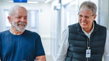 Lula dijo que está firme y fuerte esperando volver al trabajo