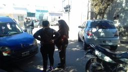 Accidente de tránsito en el Centro